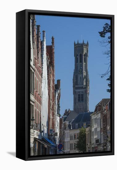 Belfry, Bruges, UNESCO World Heritage Site, Belgium, Europe-James Emmerson-Framed Stretched Canvas