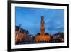 Belfry of Bruges at Grote Markt, Belgium-neirfy-Framed Photographic Print
