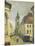 Belfry of Douai-Jean-Baptiste-Camille Corot-Mounted Giclee Print