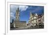 Belfry Tower in Saint Bavo's square, city centre, Ghent, West Flanders, Belgium, Europe-Peter Barritt-Framed Photographic Print