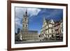 Belfry Tower in Saint Bavo's square, city centre, Ghent, West Flanders, Belgium, Europe-Peter Barritt-Framed Photographic Print