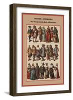 Belgian and Dutch Style the Bourgeoisie-Friedrich Hottenroth-Framed Art Print