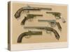 Belgian and English Pistols-null-Stretched Canvas