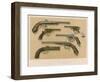 Belgian and English Pistols-null-Framed Giclee Print