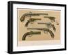 Belgian and English Pistols-null-Framed Giclee Print
