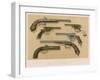 Belgian and English Pistols-null-Framed Giclee Print