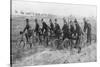 Belgian Bicycle Troops in Haelen, Belgium, August 1914-Montigny-Stretched Canvas