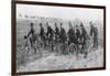 Belgian Bicycle Troops in Haelen, Belgium, August 1914-Montigny-Framed Giclee Print