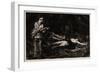 Belgian Farmyard, 1918-George Wesley Bellows-Framed Giclee Print