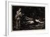 Belgian Farmyard, 1918-George Wesley Bellows-Framed Giclee Print