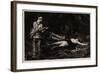 Belgian Farmyard, 1918-George Wesley Bellows-Framed Giclee Print