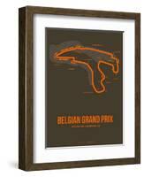 Belgian Grand Prix 1-NaxArt-Framed Art Print