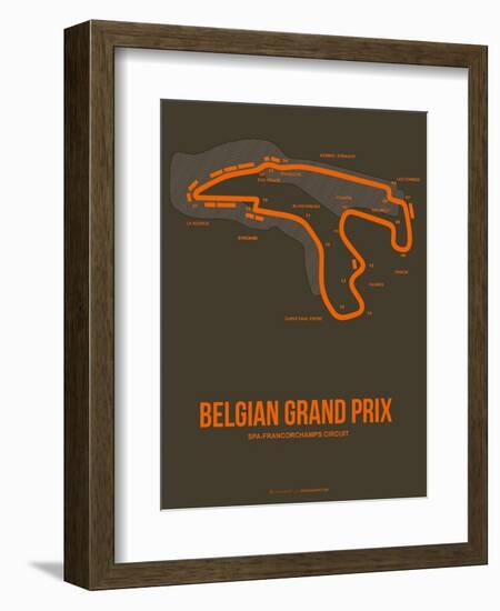 Belgian Grand Prix 1-NaxArt-Framed Art Print