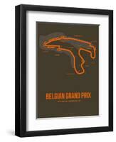 Belgian Grand Prix 1-NaxArt-Framed Art Print