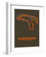 Belgian Grand Prix 1-NaxArt-Framed Art Print