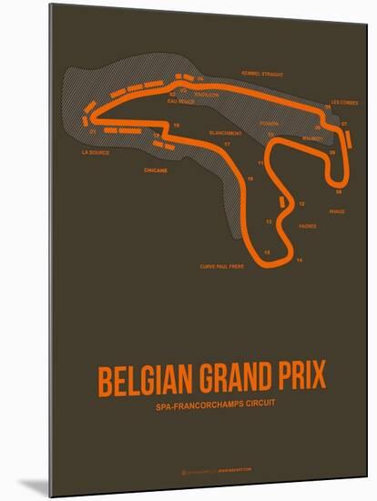 Belgian Grand Prix 1-NaxArt-Mounted Art Print