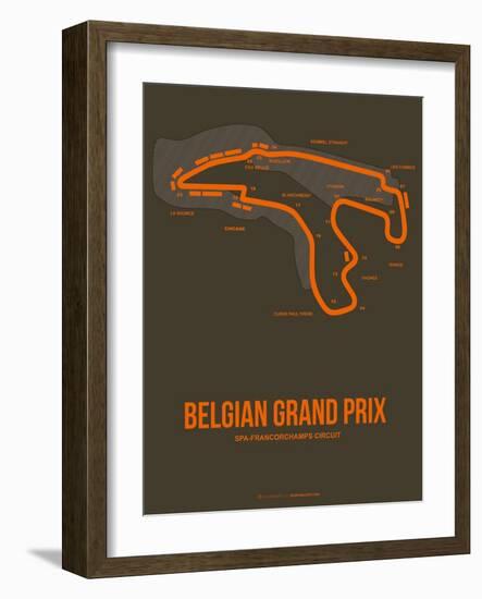 Belgian Grand Prix 1-NaxArt-Framed Art Print