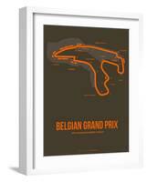 Belgian Grand Prix 1-NaxArt-Framed Art Print