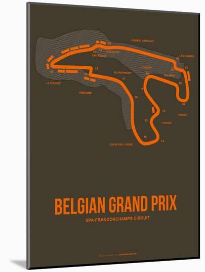 Belgian Grand Prix 1-NaxArt-Mounted Art Print