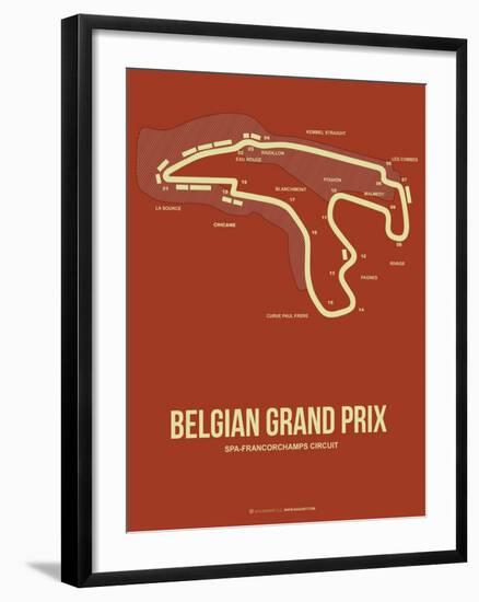 Belgian Grand Prix 2-NaxArt-Framed Art Print