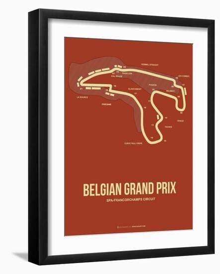 Belgian Grand Prix 2-NaxArt-Framed Art Print