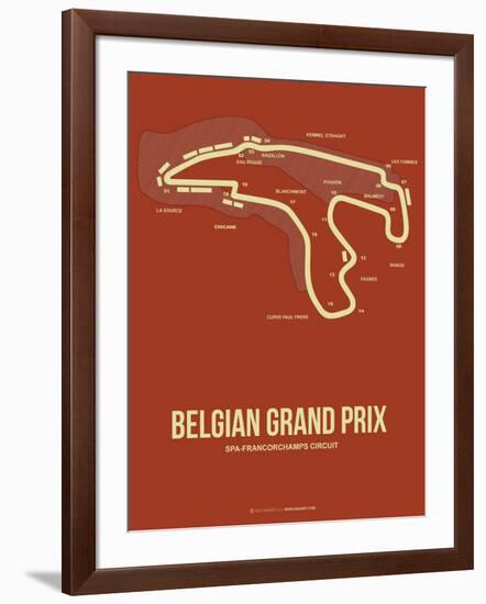 Belgian Grand Prix 2-NaxArt-Framed Art Print