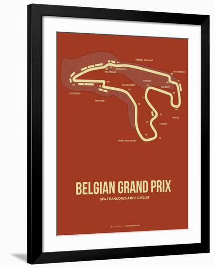 Belgian Grand Prix 2-NaxArt-Framed Art Print