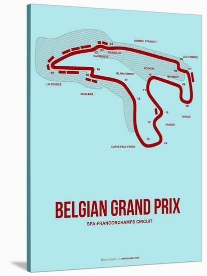 Belgian Grand Prix 3-NaxArt-Stretched Canvas