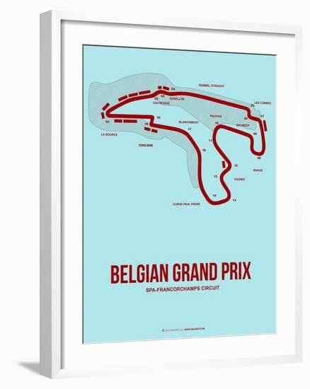 Belgian Grand Prix 3-NaxArt-Framed Art Print