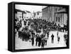 Belgian Guns, Made by Krupp, Preparing for Battle Near Ghent, Belgium, First World War, 1914-null-Framed Stretched Canvas