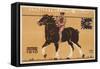 Belgian Horse Show Poster, 1910-null-Framed Stretched Canvas