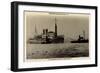 Belgian Line, S.S. Léopoldville, Dans Fleuve Escaut-null-Framed Giclee Print