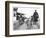 Belgian Machine Guns Pulled by Dogs, 1914-Jacques Moreau-Framed Photographic Print