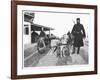 Belgian Machine Guns Pulled by Dogs, 1914-Jacques Moreau-Framed Photographic Print