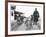 Belgian Machine Guns Pulled by Dogs, 1914-Jacques Moreau-Framed Photographic Print