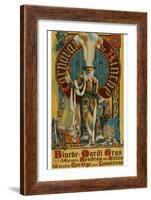 Belgian Mardi Gras Poster-null-Framed Art Print