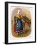 Belgian Milk-Woman, 1809-W Dickes-Framed Giclee Print