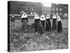 Belgian Nuns Gardening-null-Stretched Canvas