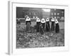 Belgian Nuns Gardening-null-Framed Photographic Print