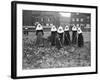 Belgian Nuns Gardening-null-Framed Photographic Print