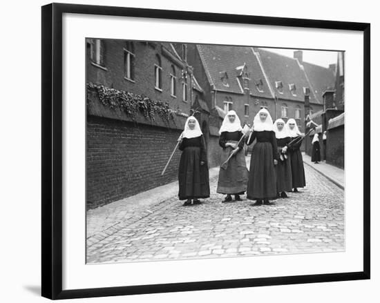 Belgian Nuns-null-Framed Photographic Print