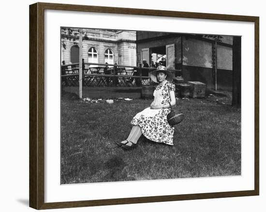 Belgian Peasant Woman-null-Framed Photographic Print