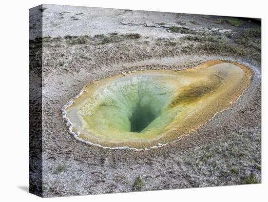 Belgian Pool, in the Norris Geyser Basin area, Yellowstone National Park-Michael Nolan-Stretched Canvas