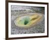 Belgian Pool, in the Norris Geyser Basin area, Yellowstone National Park-Michael Nolan-Framed Photographic Print