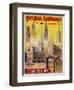 Belgian Railways - Belgian Cities of Art Poster-S. Rader-Framed Giclee Print