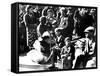 Belgian Refugees with their Bicycles and Possessions Outside the Gare Du Nord, Paris, July 1940-null-Framed Stretched Canvas