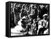 Belgian Refugees with their Bicycles and Possessions Outside the Gare Du Nord, Paris, July 1940-null-Framed Stretched Canvas