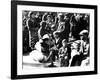 Belgian Refugees with their Bicycles and Possessions Outside the Gare Du Nord, Paris, July 1940-null-Framed Giclee Print