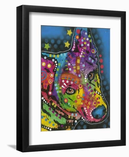 Belgian Sheepdog-Dean Russo-Framed Premium Giclee Print