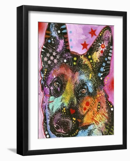 Belgian Sheepdog-Dean Russo-Framed Giclee Print